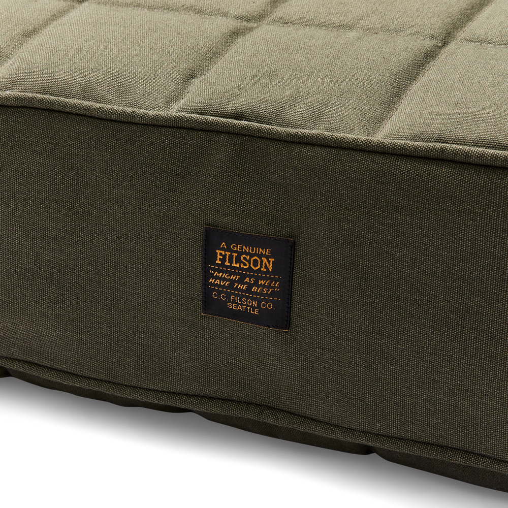 Alternate view of the Filson Large Dog Bed - Otter Green