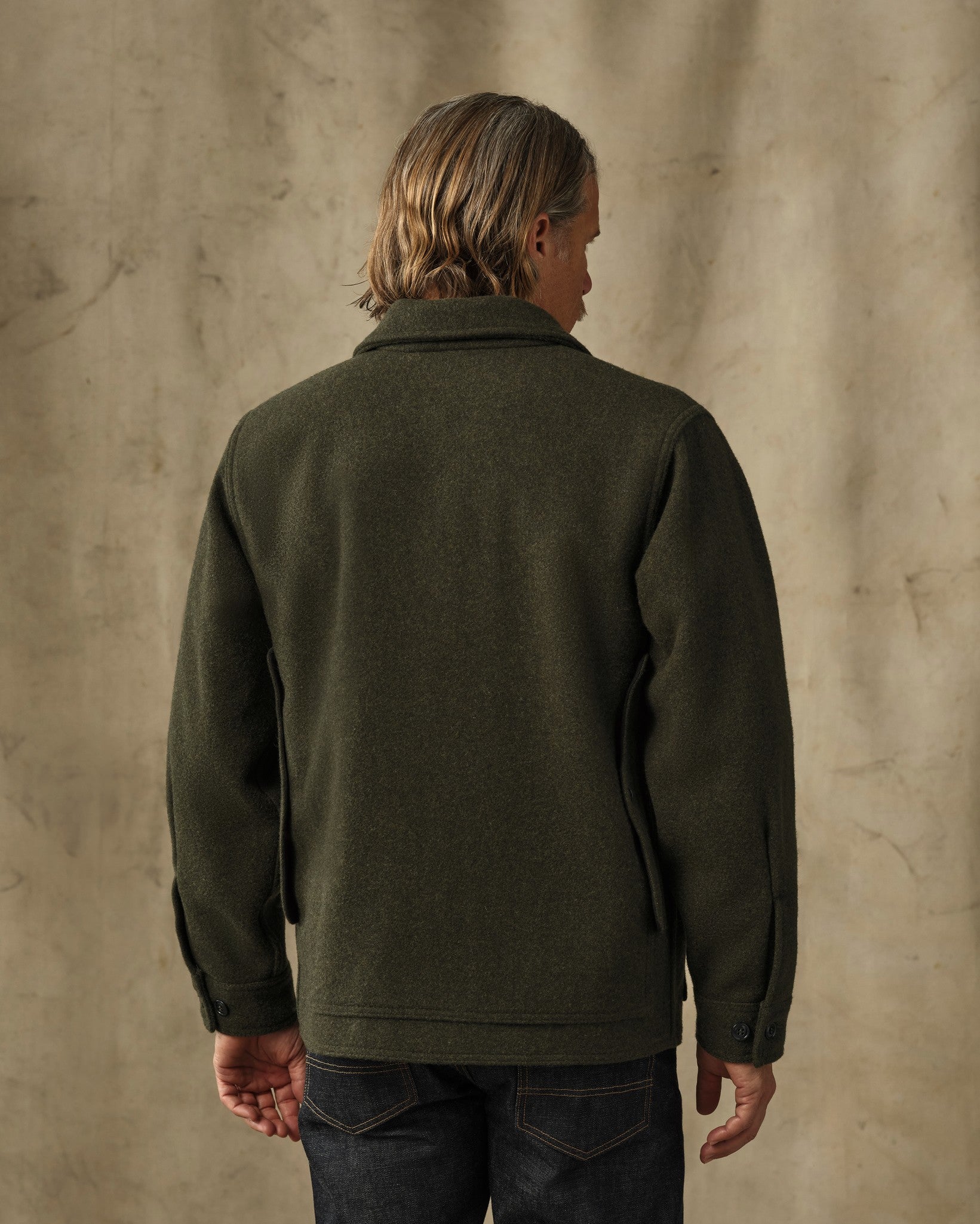 Mackinaw Wool Cruiser Jacket - Forest Green | Filson