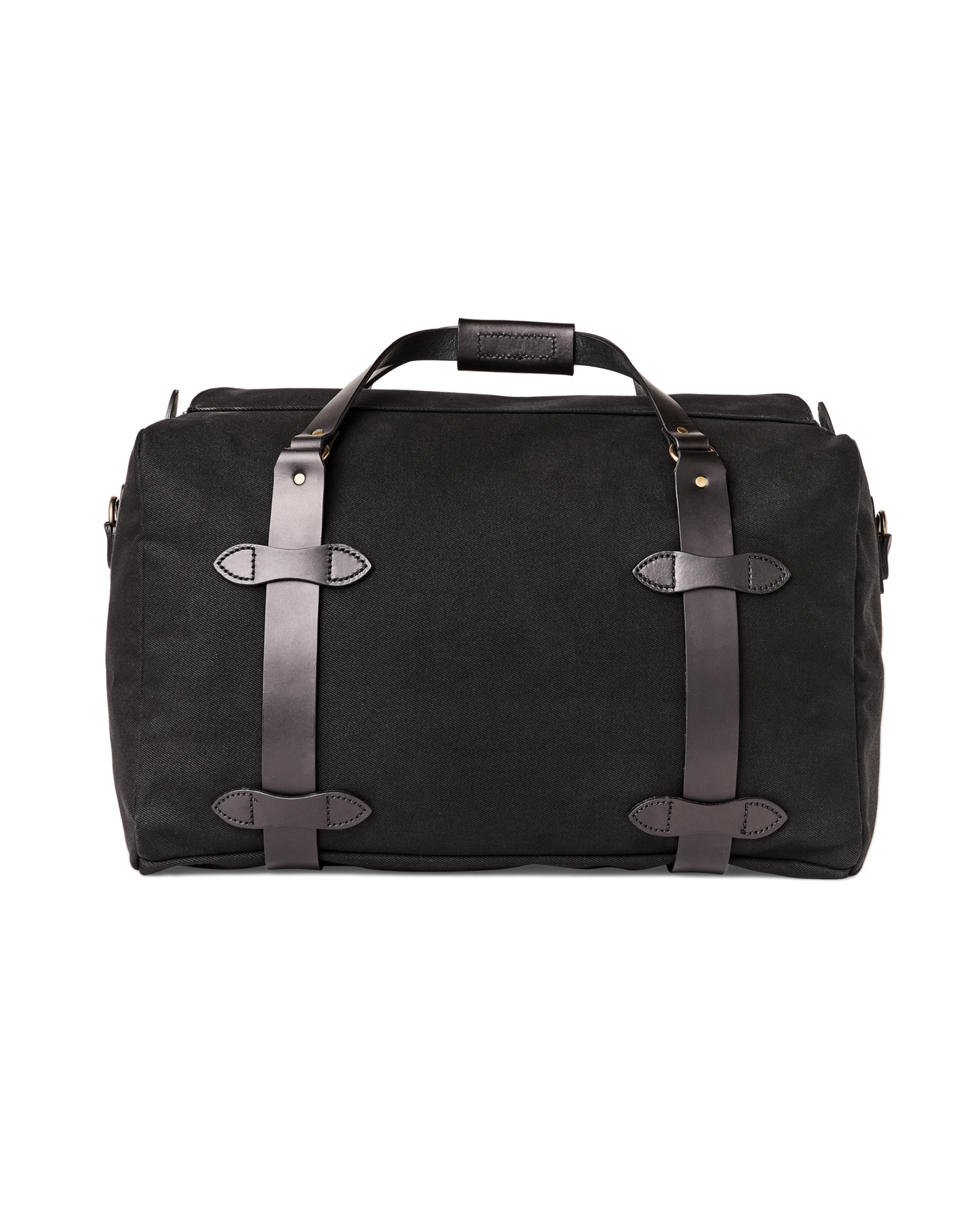 Alternate view of the Filson Medium Rugged Twill Duffle Bag - Black