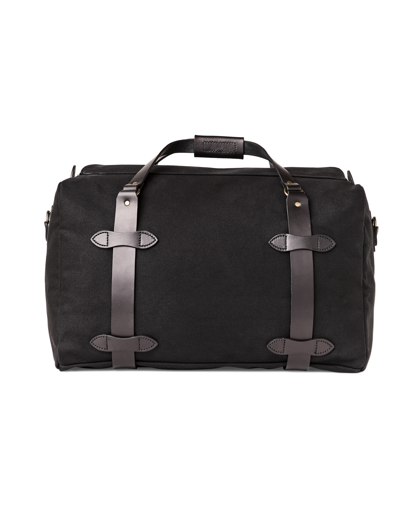 Alternate view of the Filson Medium Rugged Twill Duffle Bag - Black