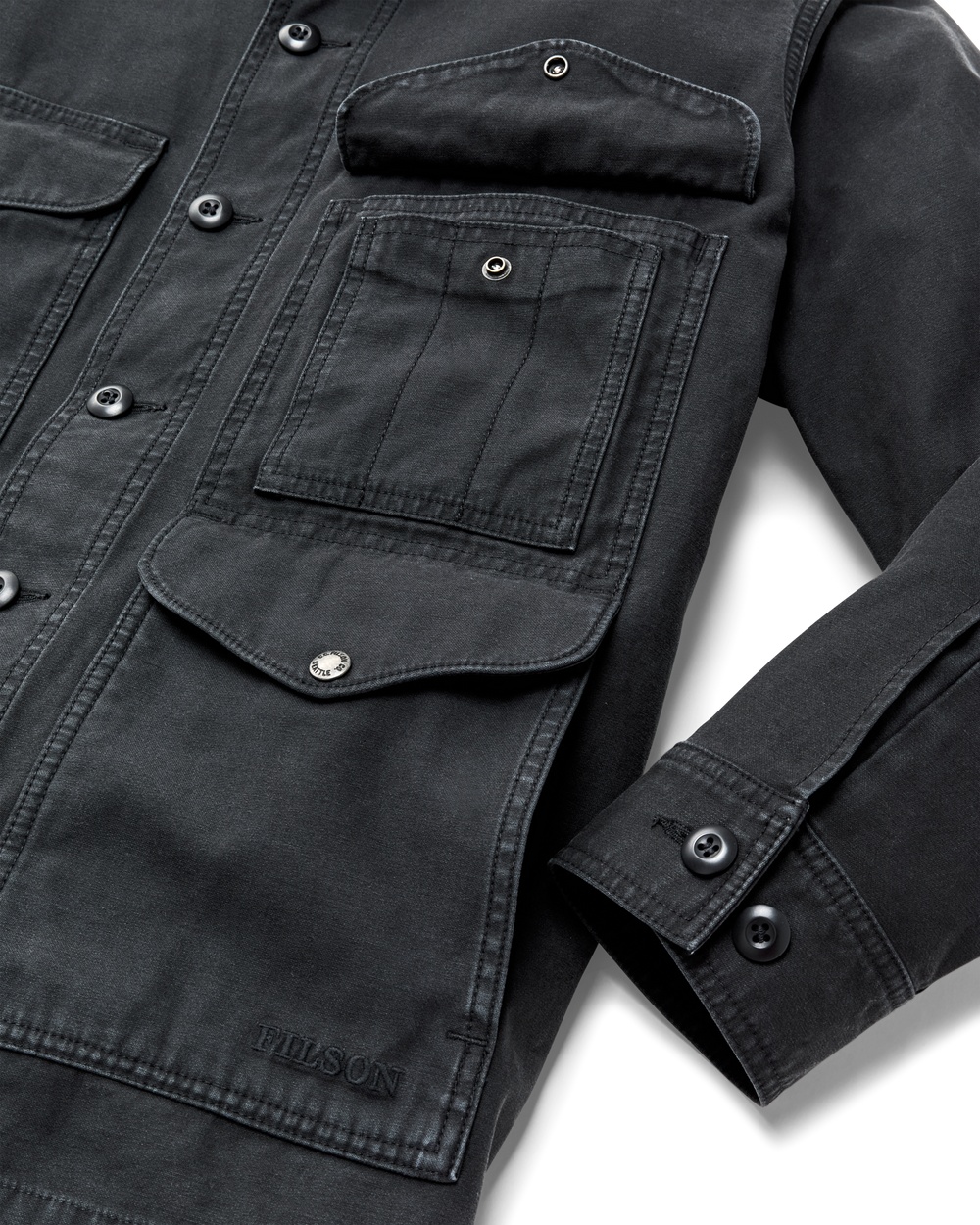 Field Cruiser Jacket - Washed Faded Black | Filson