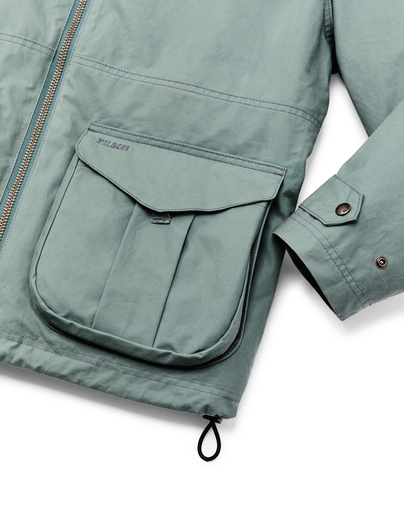 Women's Cover Cloth Raincoat - Balsam Green