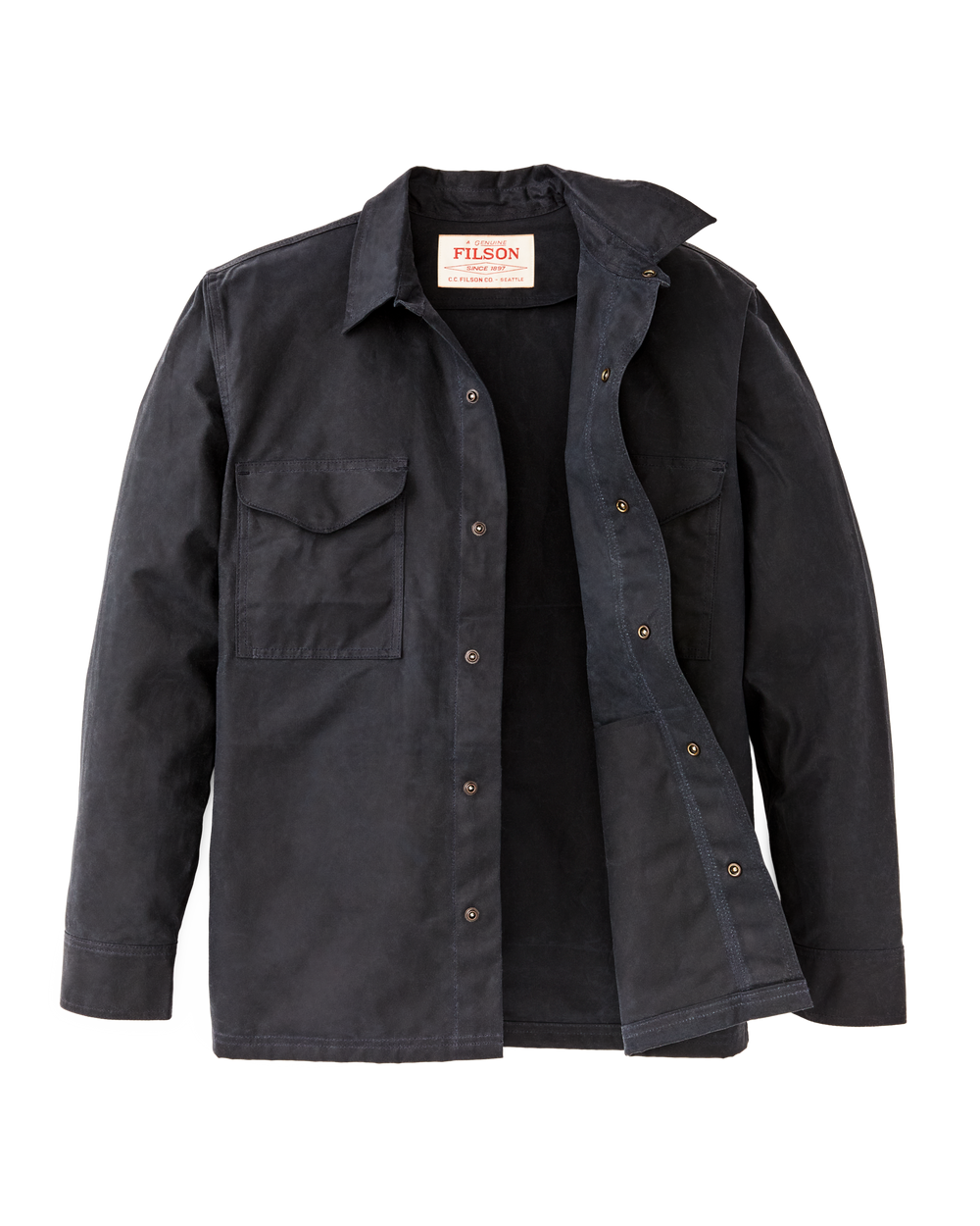 ジャケット・アウター FILSON jac shirt Eagle Harbor Jac-shirt - Navy | Filson