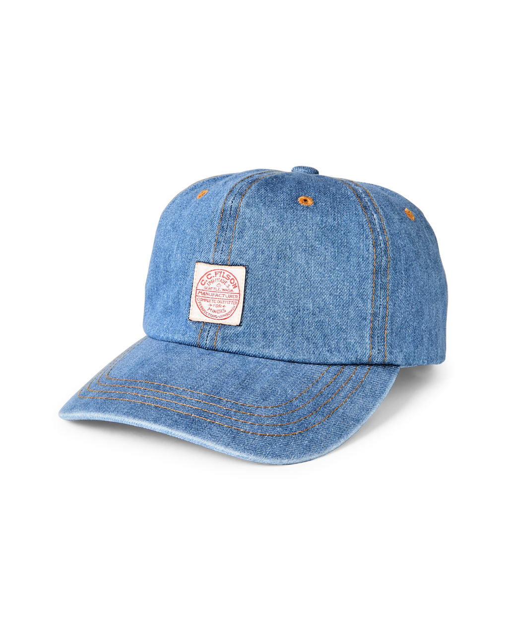 9.5-oz. Denim Cap - Medium Indigo | Filson