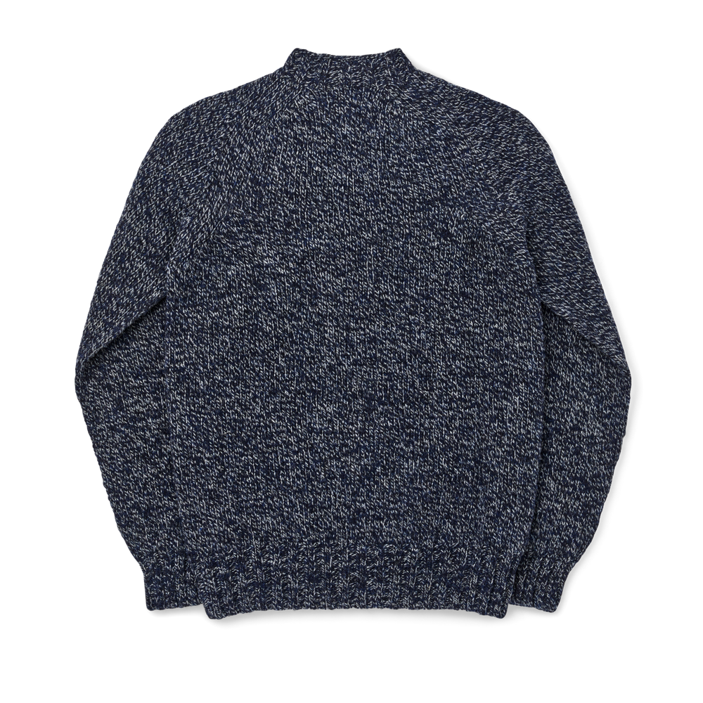 Alternate view of the Filson 3gg Crewneck Sweater - Navy / Gray Marl