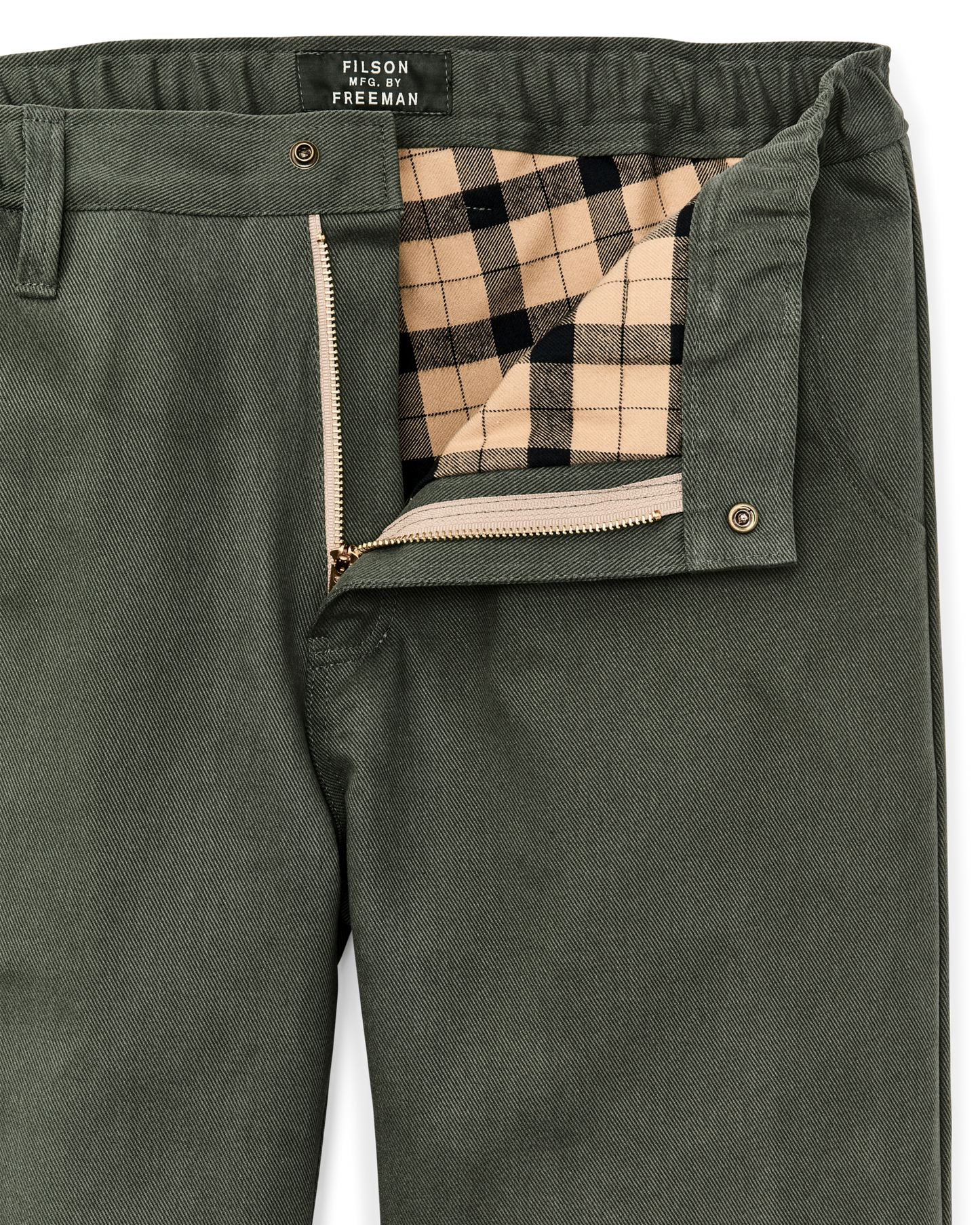 Filson X Freeman Lined Studio Pant - Forest Green Heather