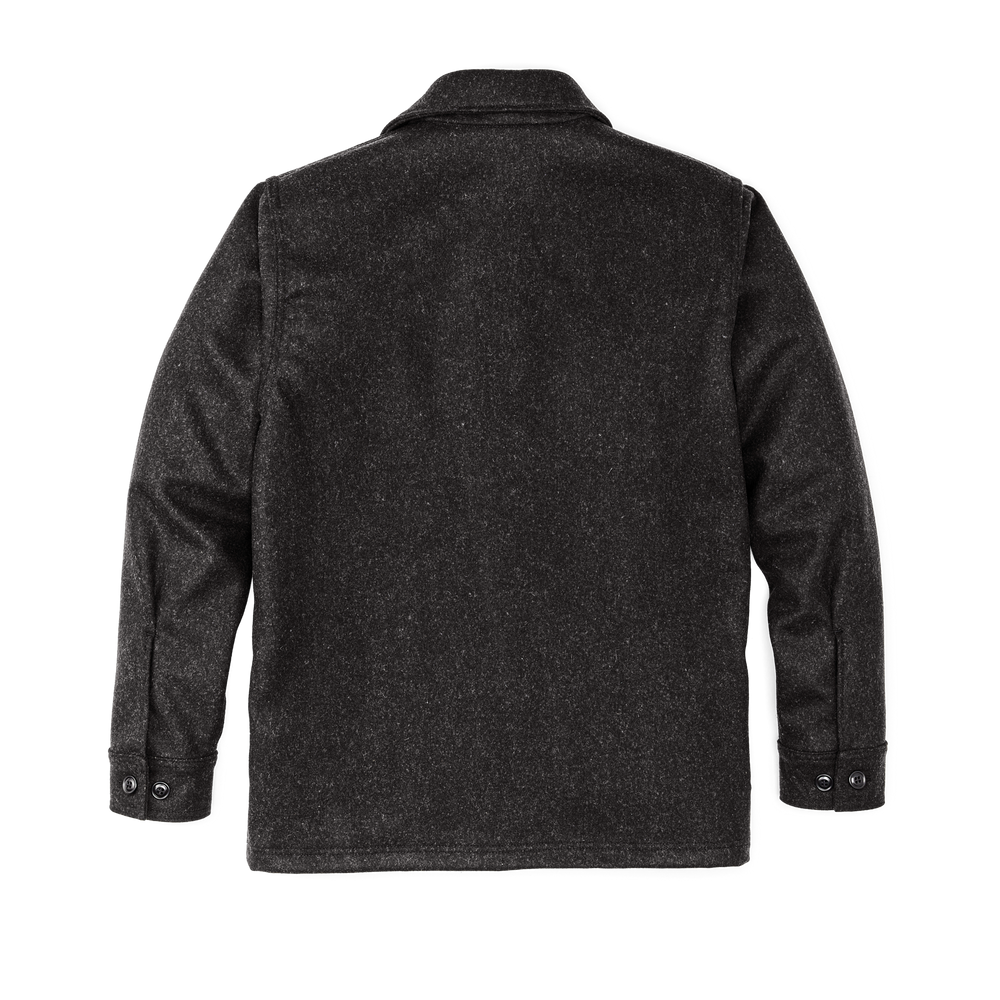 Alternate view of the Filson Seattle Wool Jac-shirt - Charcoal Gray