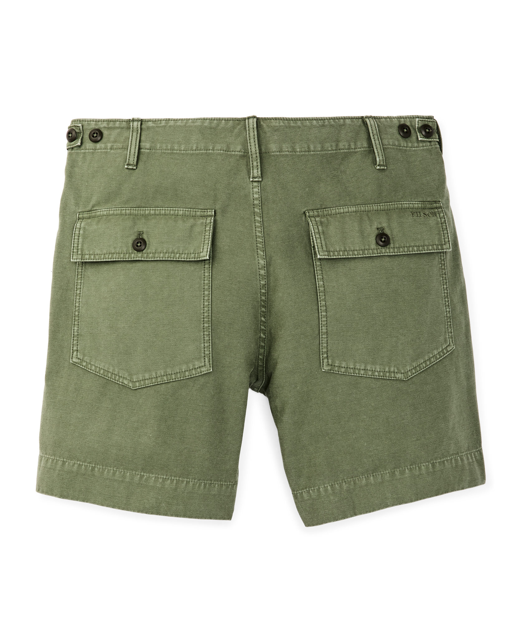 Field Supply Shorts - Washed Fatigue Green