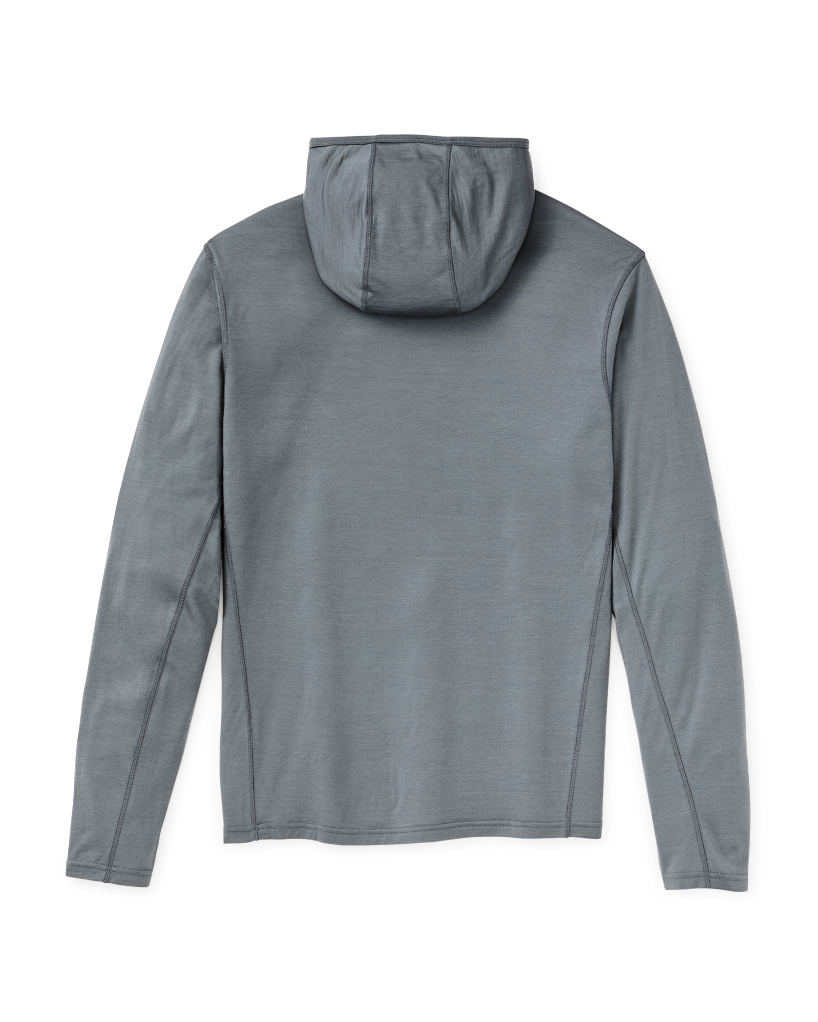 Wool-Blend UPF Hoodie - Sage Gray