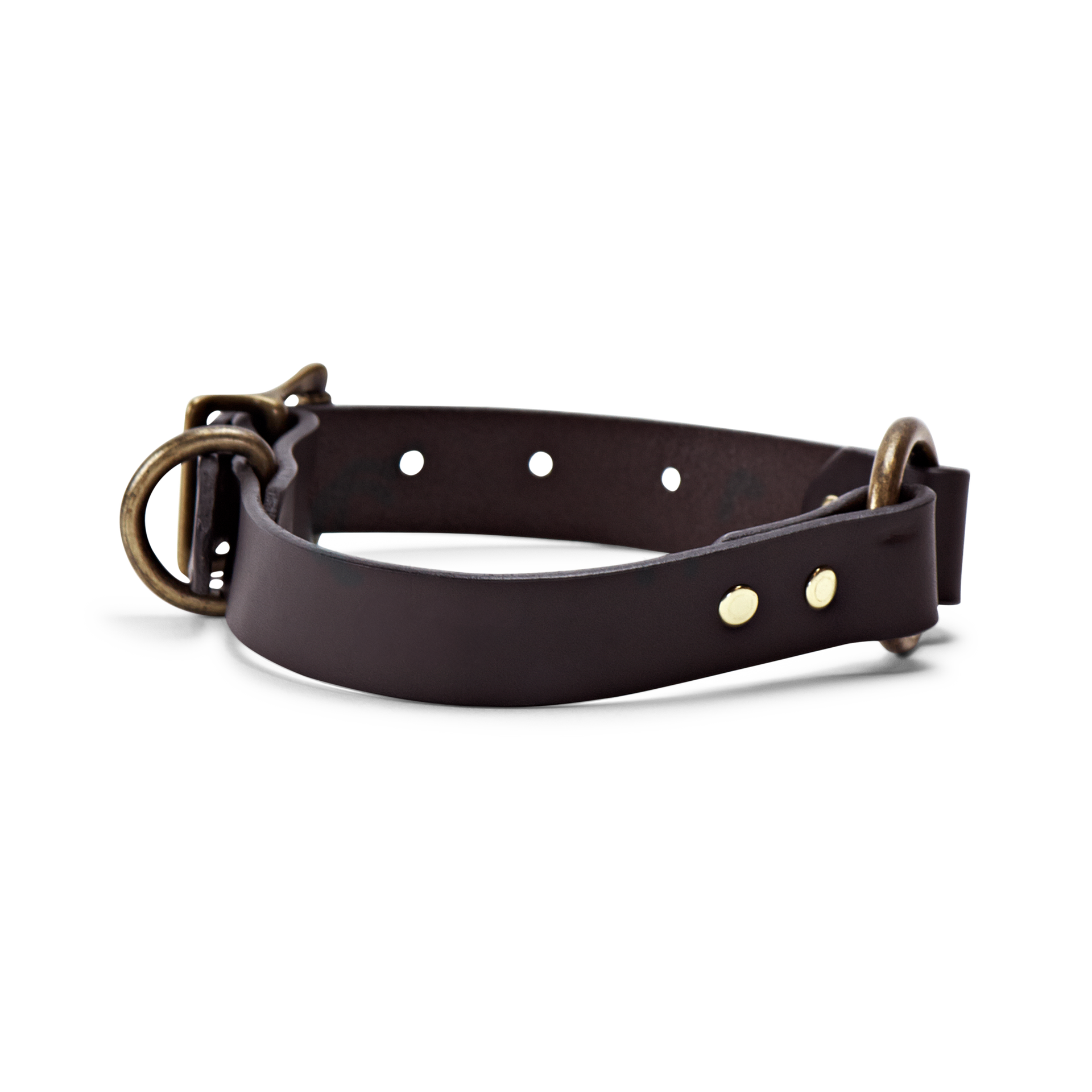 Bridle Leather Dog Collar Filson - Main Image