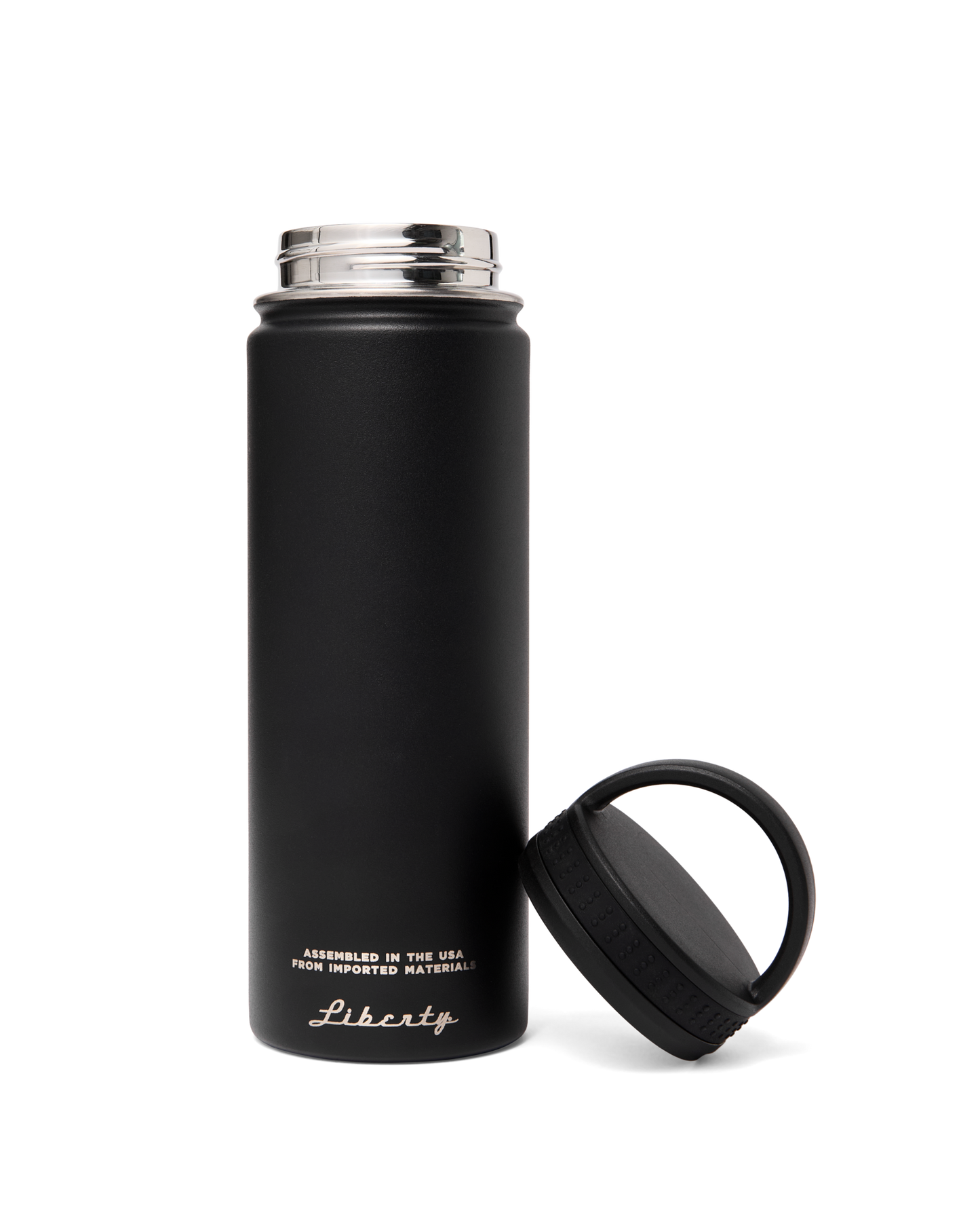 Insulated Water Bottle - Black / Logo | Filson Insulated Water Bottle - Black / Logo | Filson