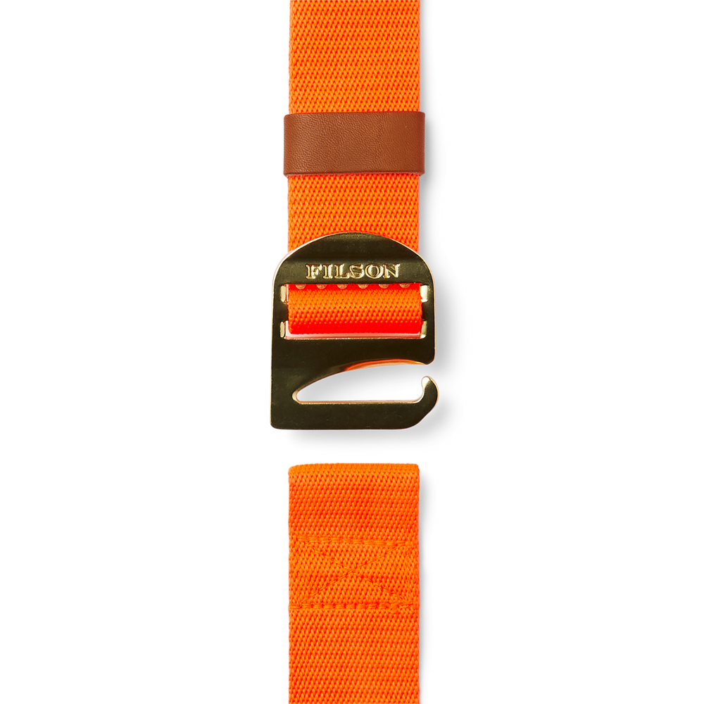 Alternate view of the Filson Togiak Belt - Flame