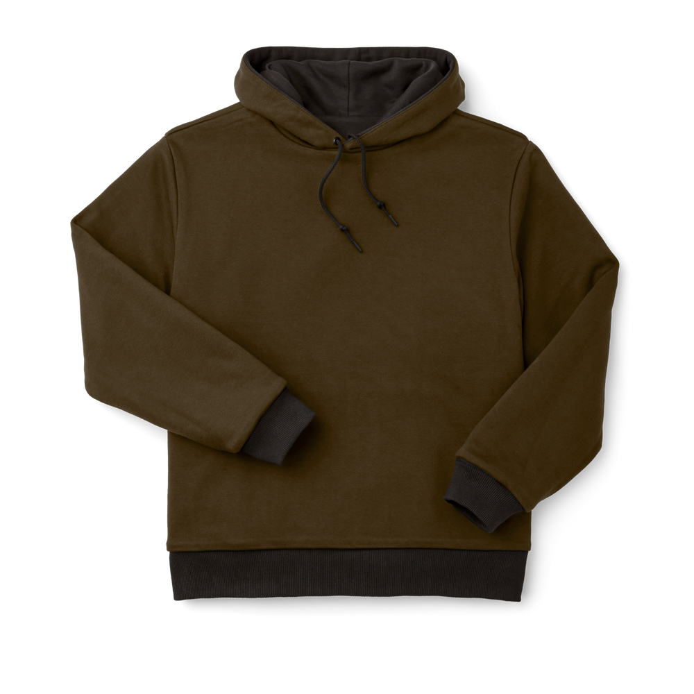 Alternate view of the Filson Prospector Reversible Hoodie - Cinder