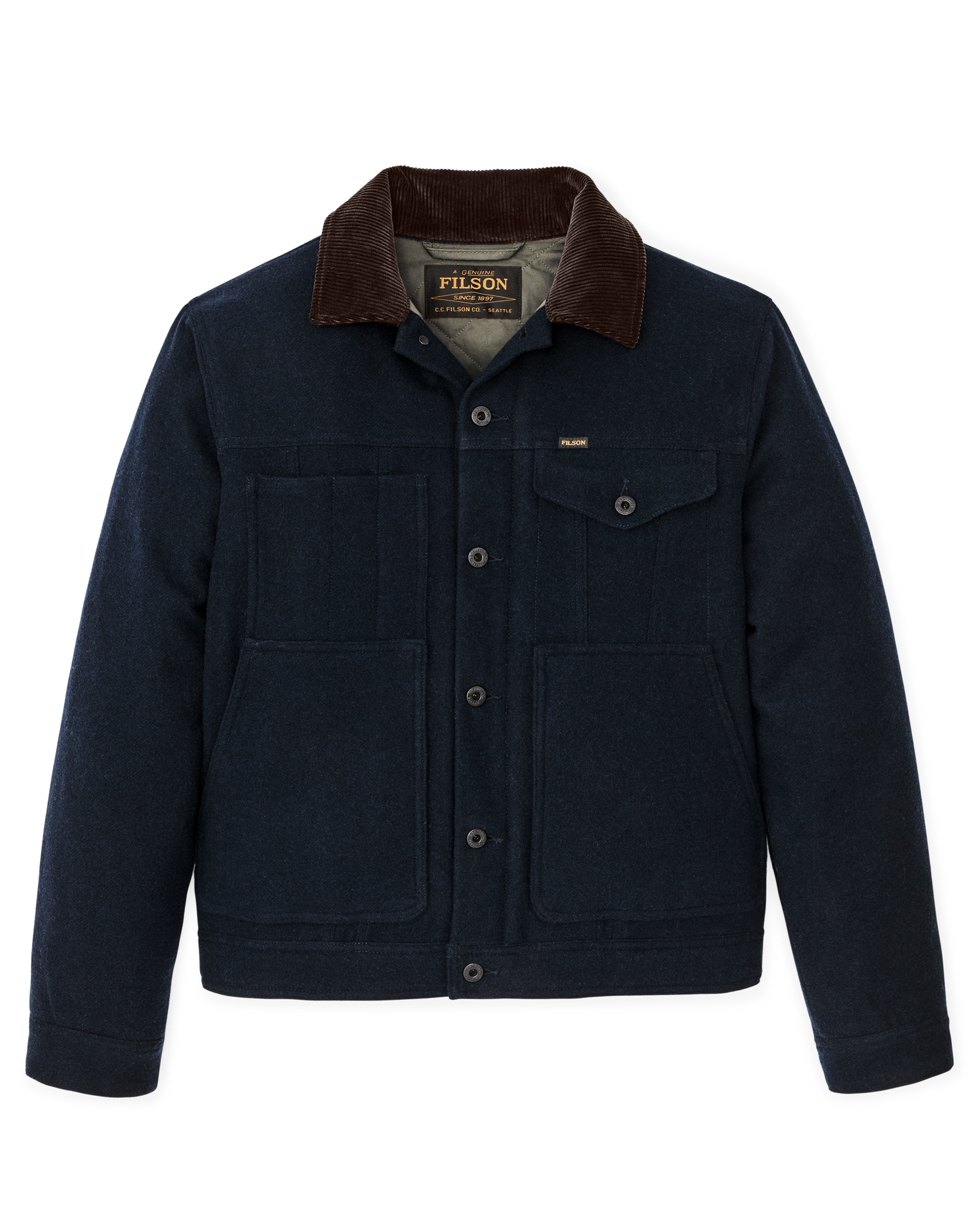 Spokane Insulated Short Cruiser - Navy | Filson