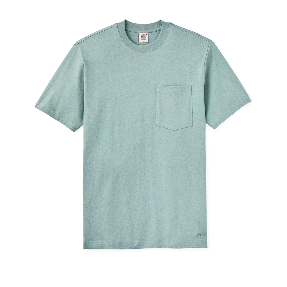 Front-facing image of the Filson Pioneer Pocket T-shirt - Lead