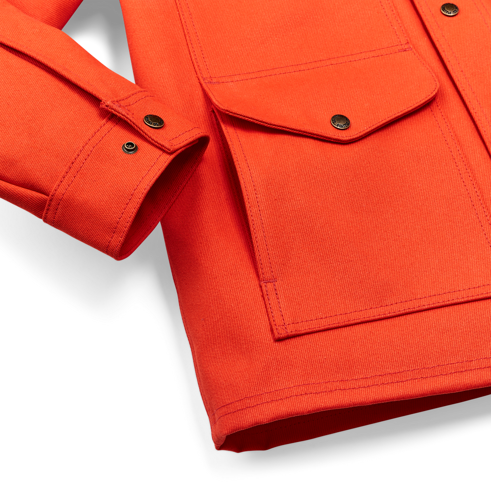 Alternate view of the Filson Rugged Twill Cruiser Jacket - Pheasant Red