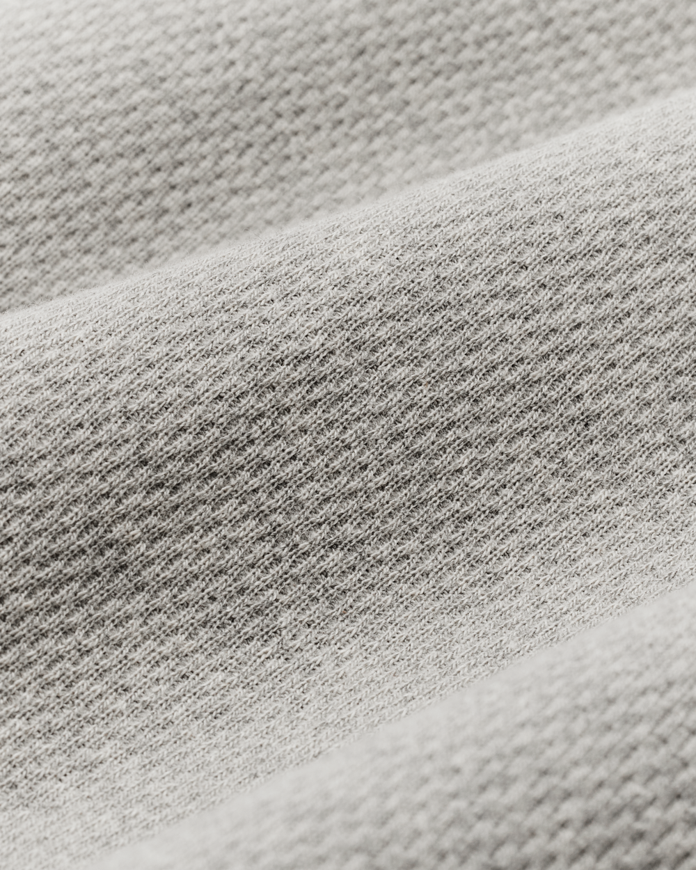 Alternate view of the Filson Waffle Knit Thermal Crewneck - Light Heather Gray