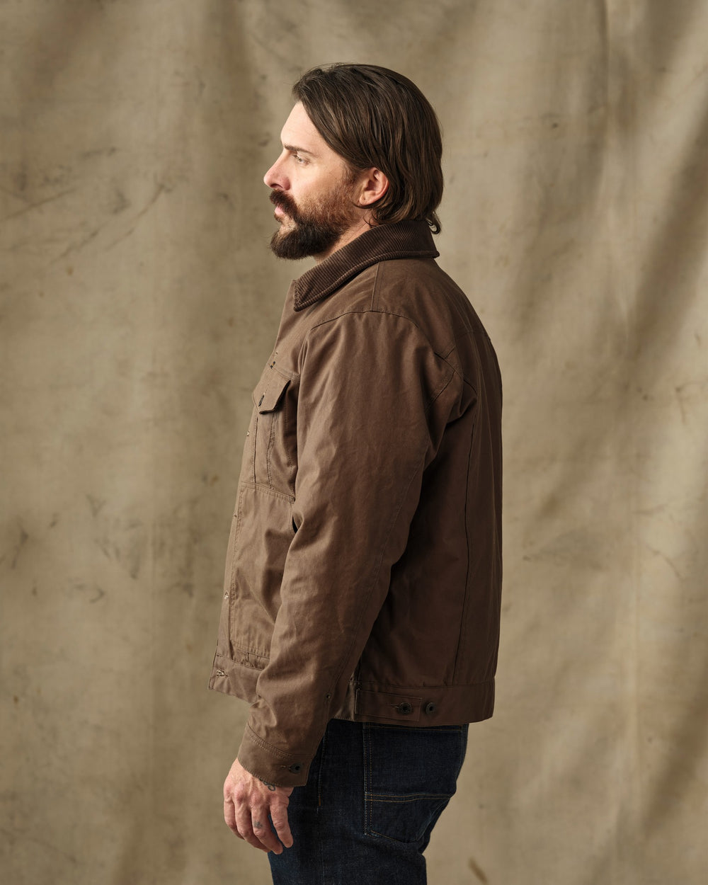 Insulated Short Cruiser Jacket - Dark Brown