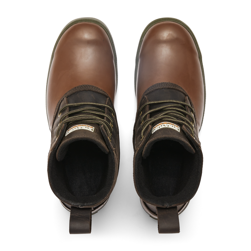 Alternate view of the Filson Filson X Xtratuf 6" Legacy Lace Boots - Brown