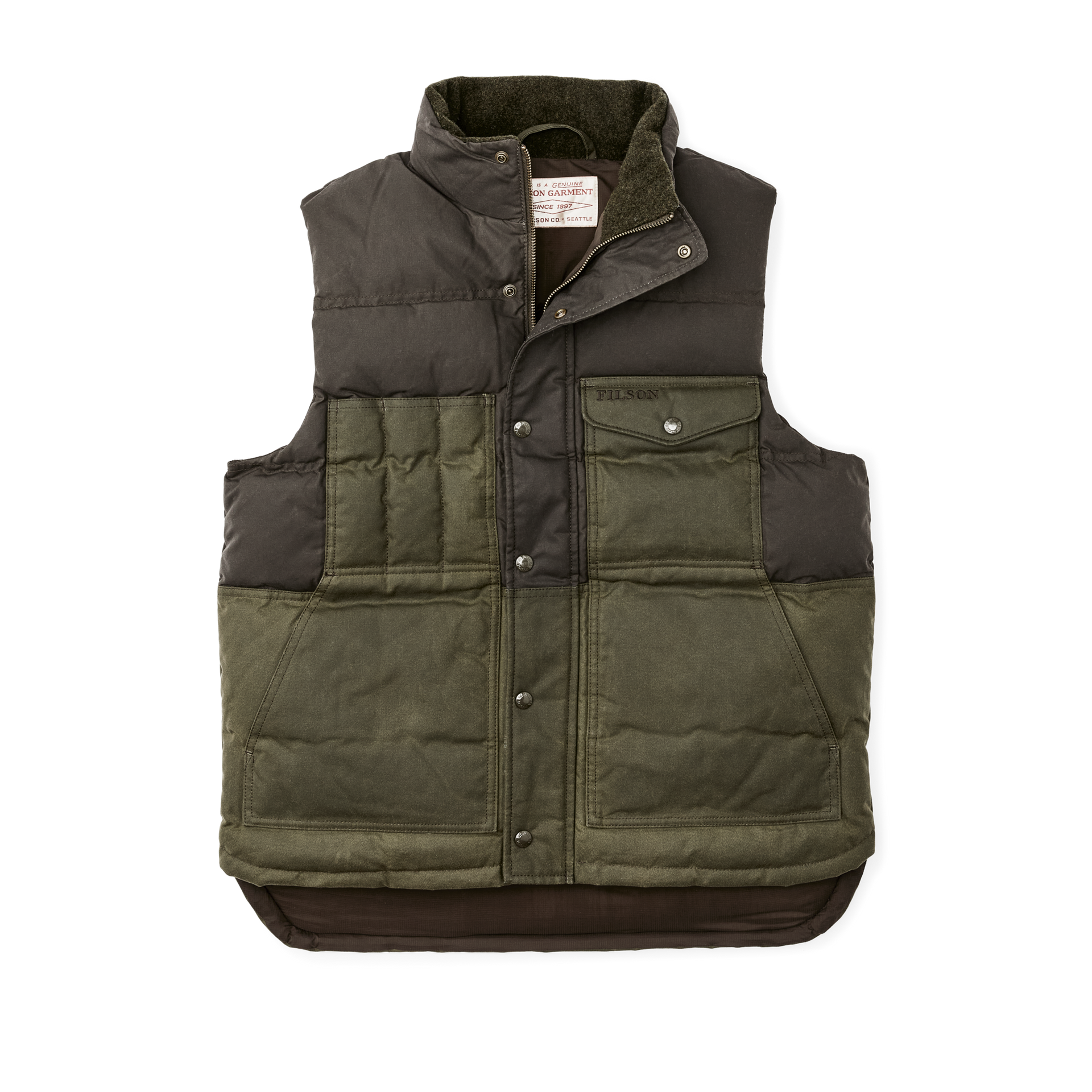 Men's Goose Down Cruiser Vest | Filson