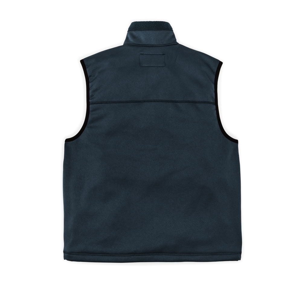 Alternate view of the Filson Granite Spire Fleece Vest - Service Blue