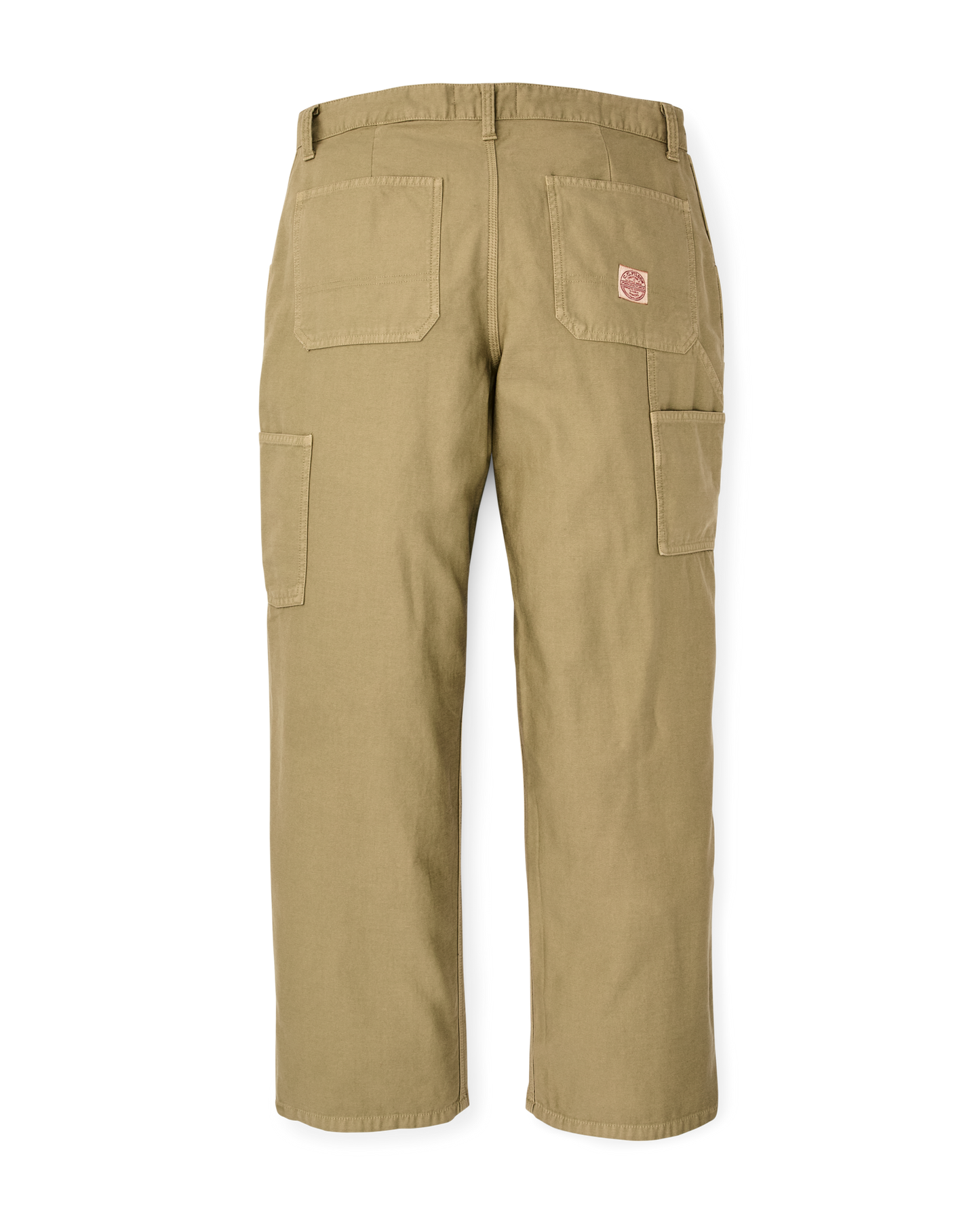 Women's Reverse Sateen Double Front Pants - Antique Khaki