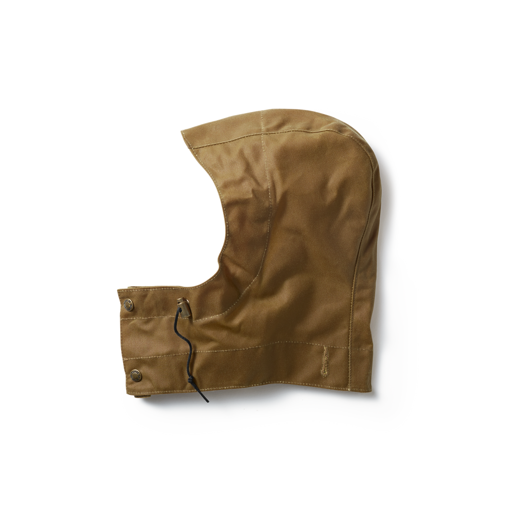 Alternate view of the Filson Tin Cloth Hood - Dark Tan