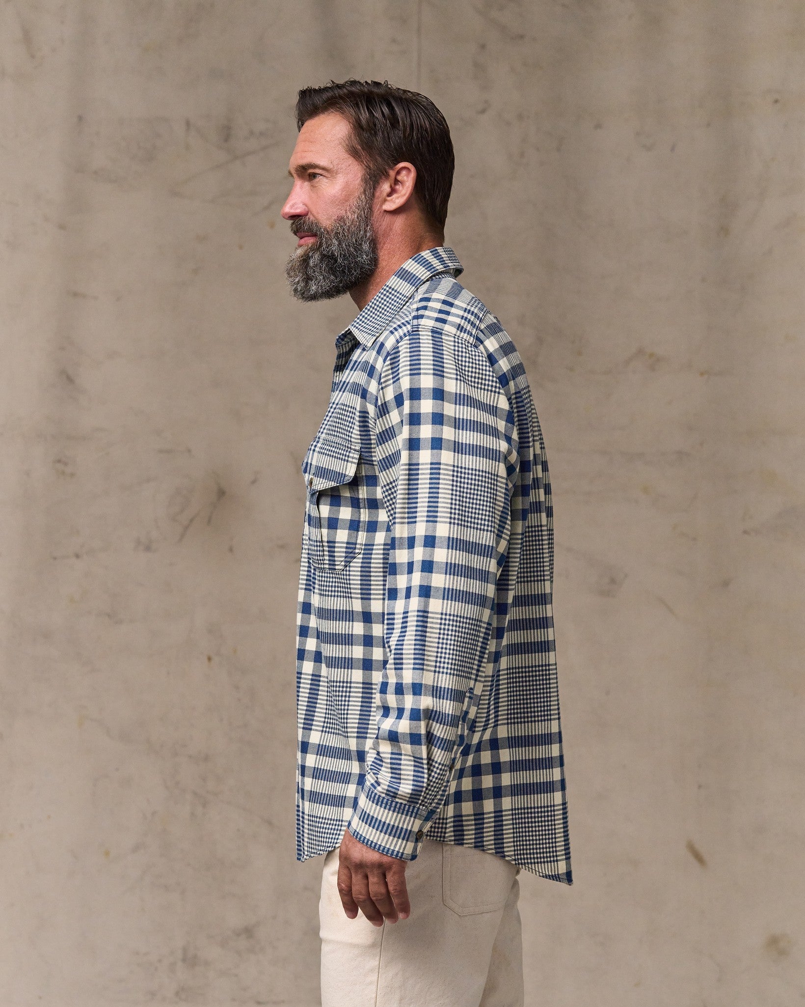 Lightweight Alaskan Guide Shirt - Indigo Multi Plaid | Filson