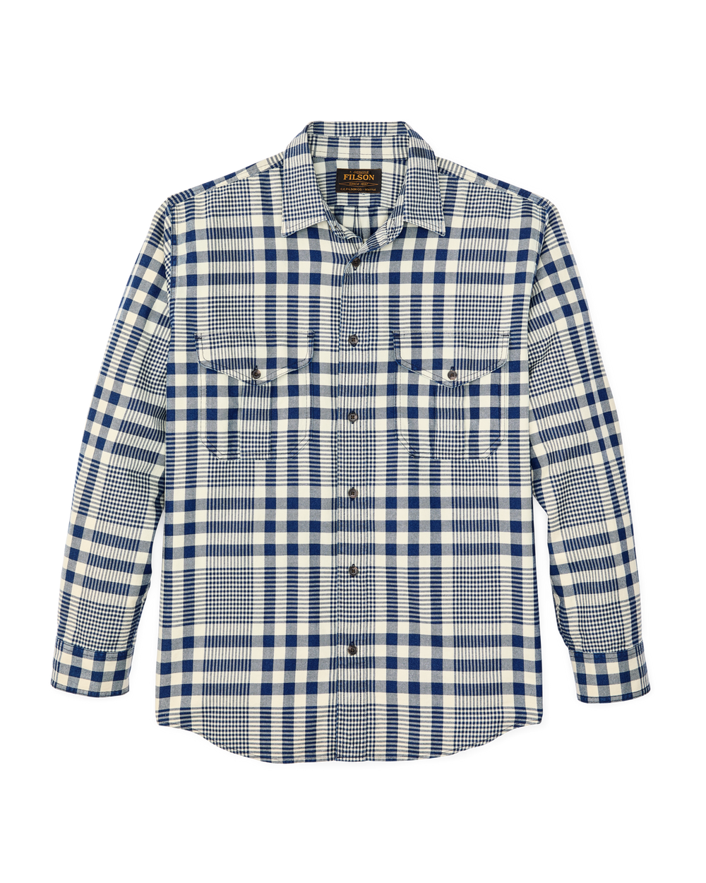 Lightweight Alaskan Guide Shirt - Indigo Multi Plaid | Filson