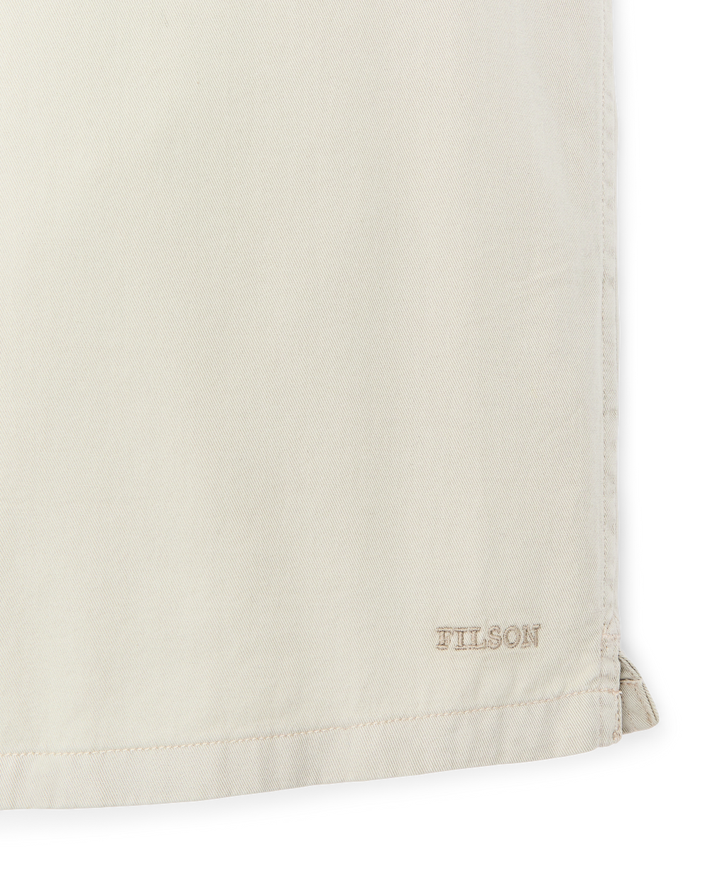 Short Sleeve 4.5-oz. Twill Shirt - Ivory