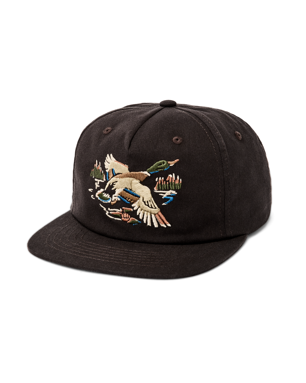 Mallard Trucker Cap - Dark Brown