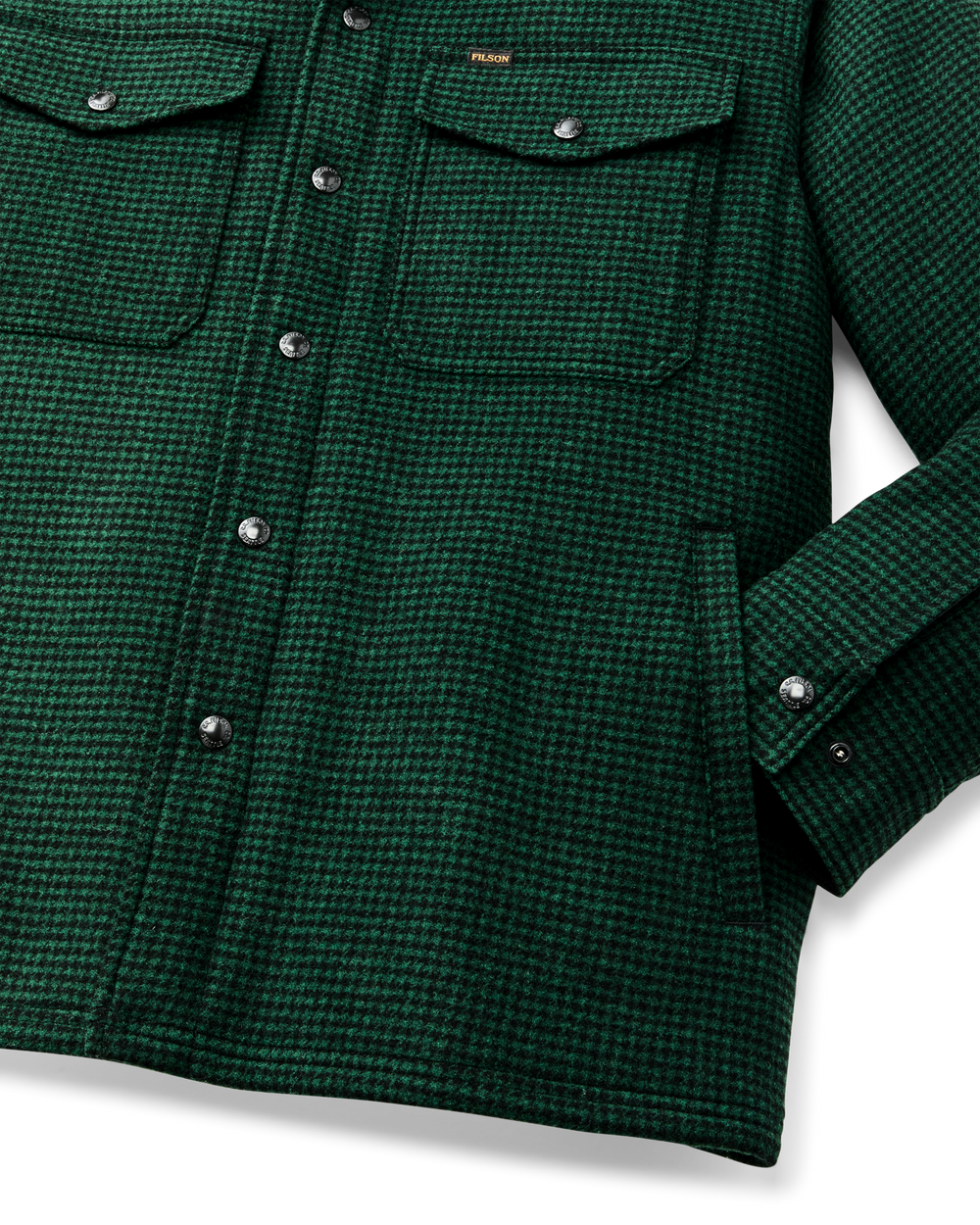 Spokane Insulated Jac-Shirt - Green / Black Plaid