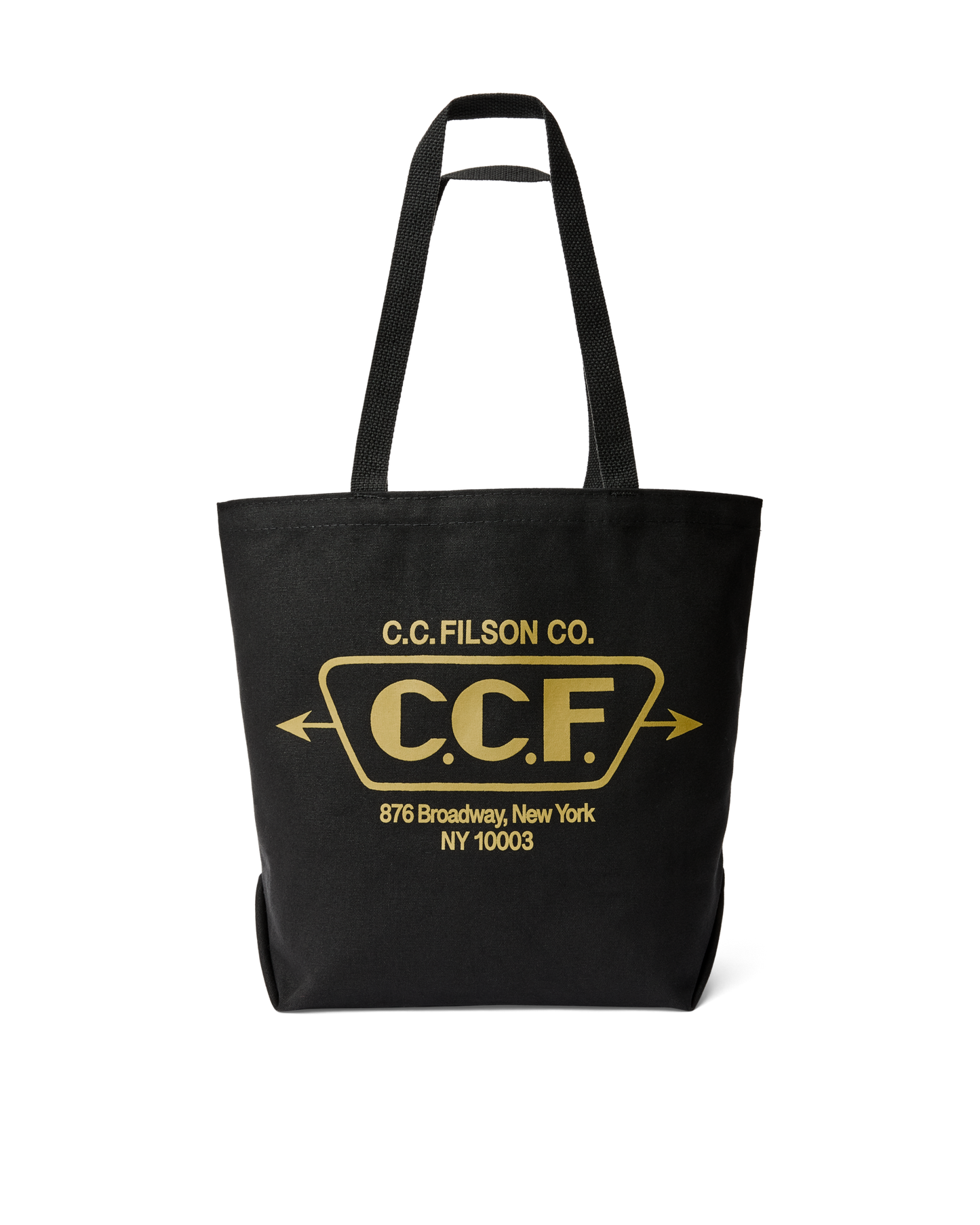 NYC Graphic Tote Bag - Black
