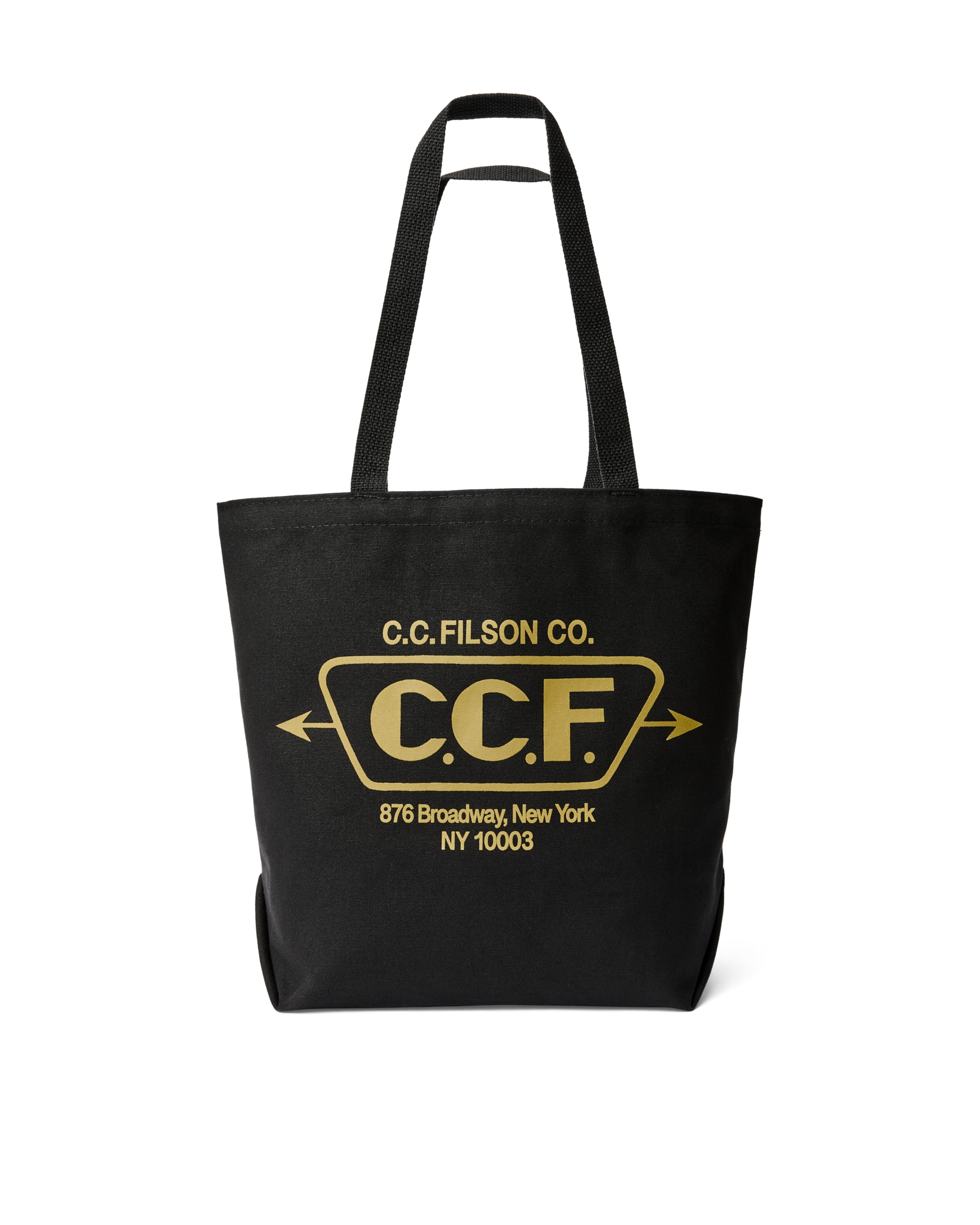 NYC Graphic Tote Bag - Black