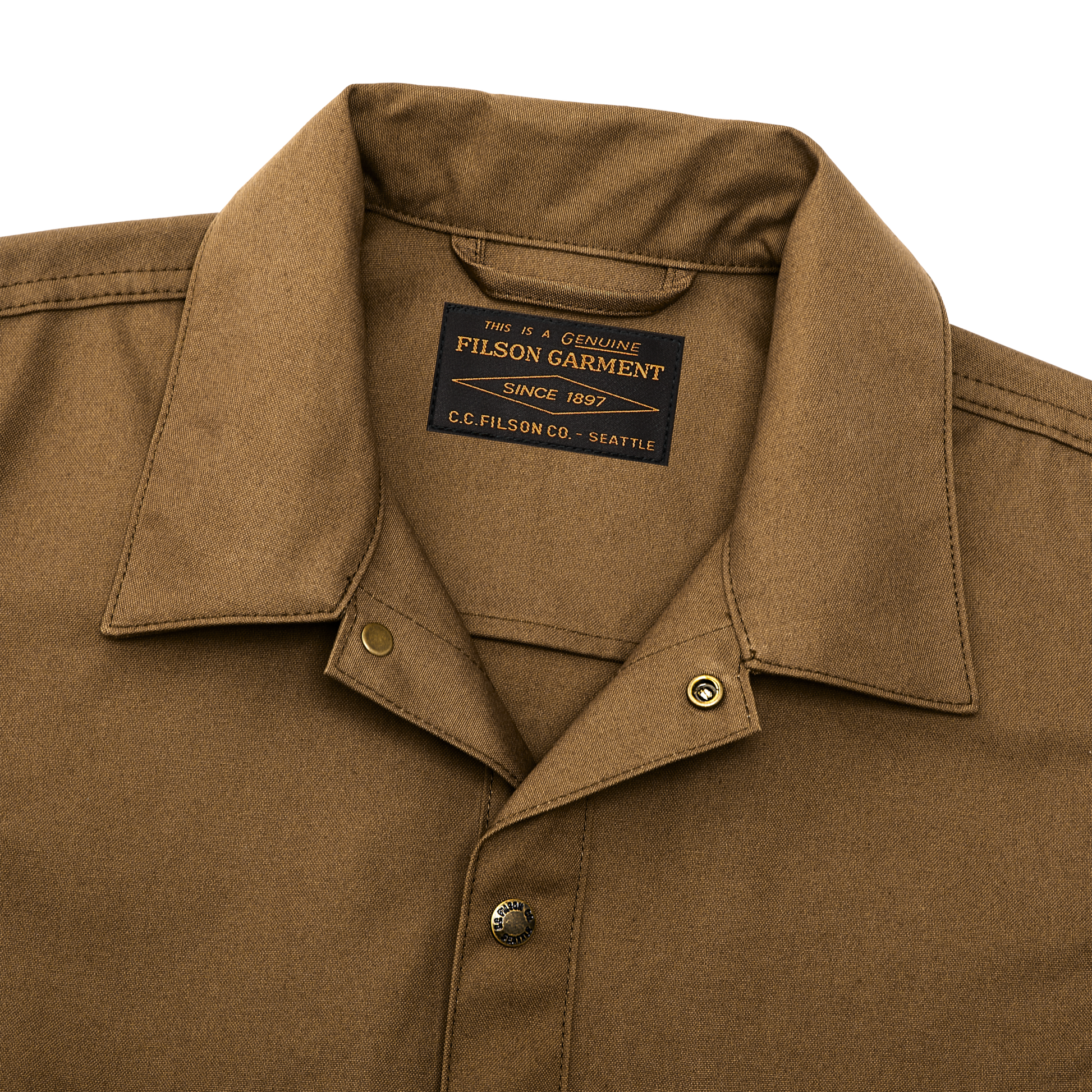 Men's Canvas Shirt Jacket | Filson Men's Canvas Shirt Jacket | Filson