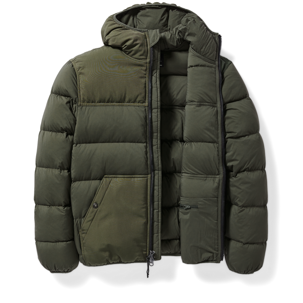 Alternate view of the Filson Featherweight Down Jacket - Otter Green