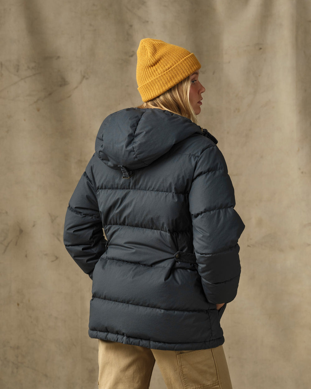 Women's Heritage Cotton Down Parka - Bluefin