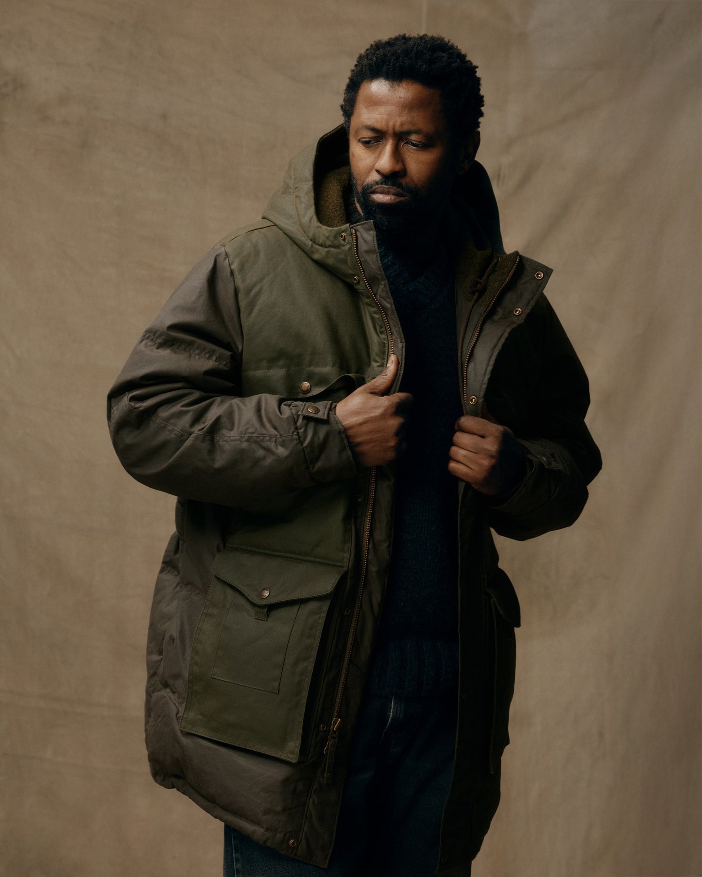 Down Cruiser Parka - Otter Green