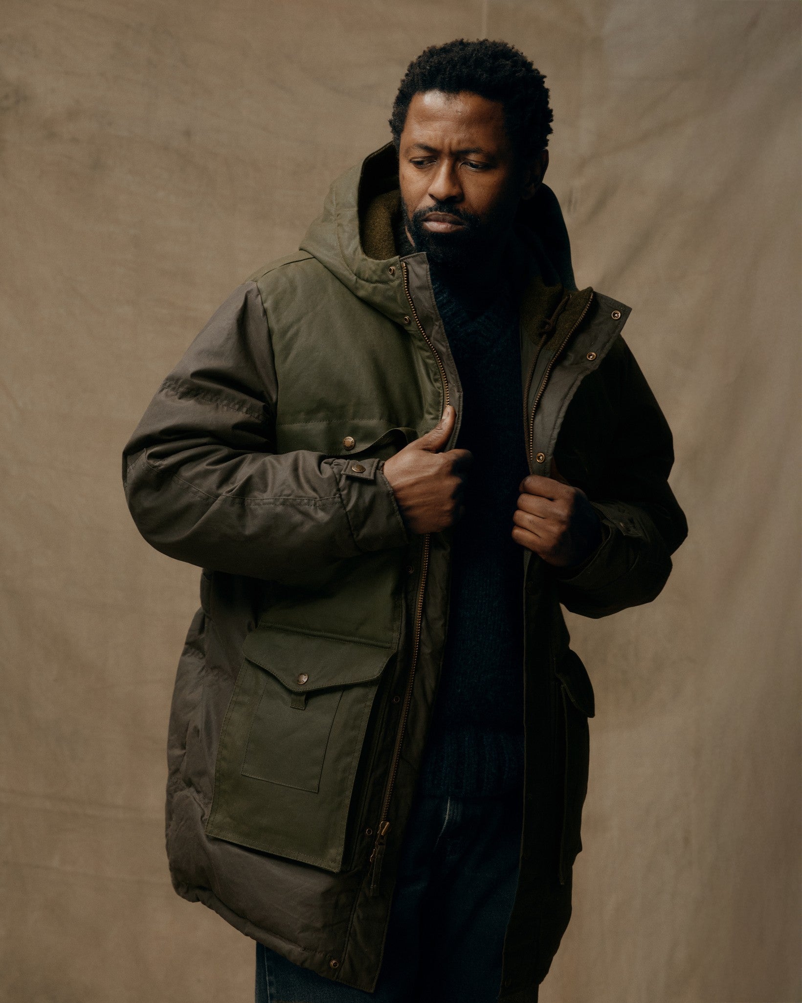 Down Cruiser Parka - Otter Green