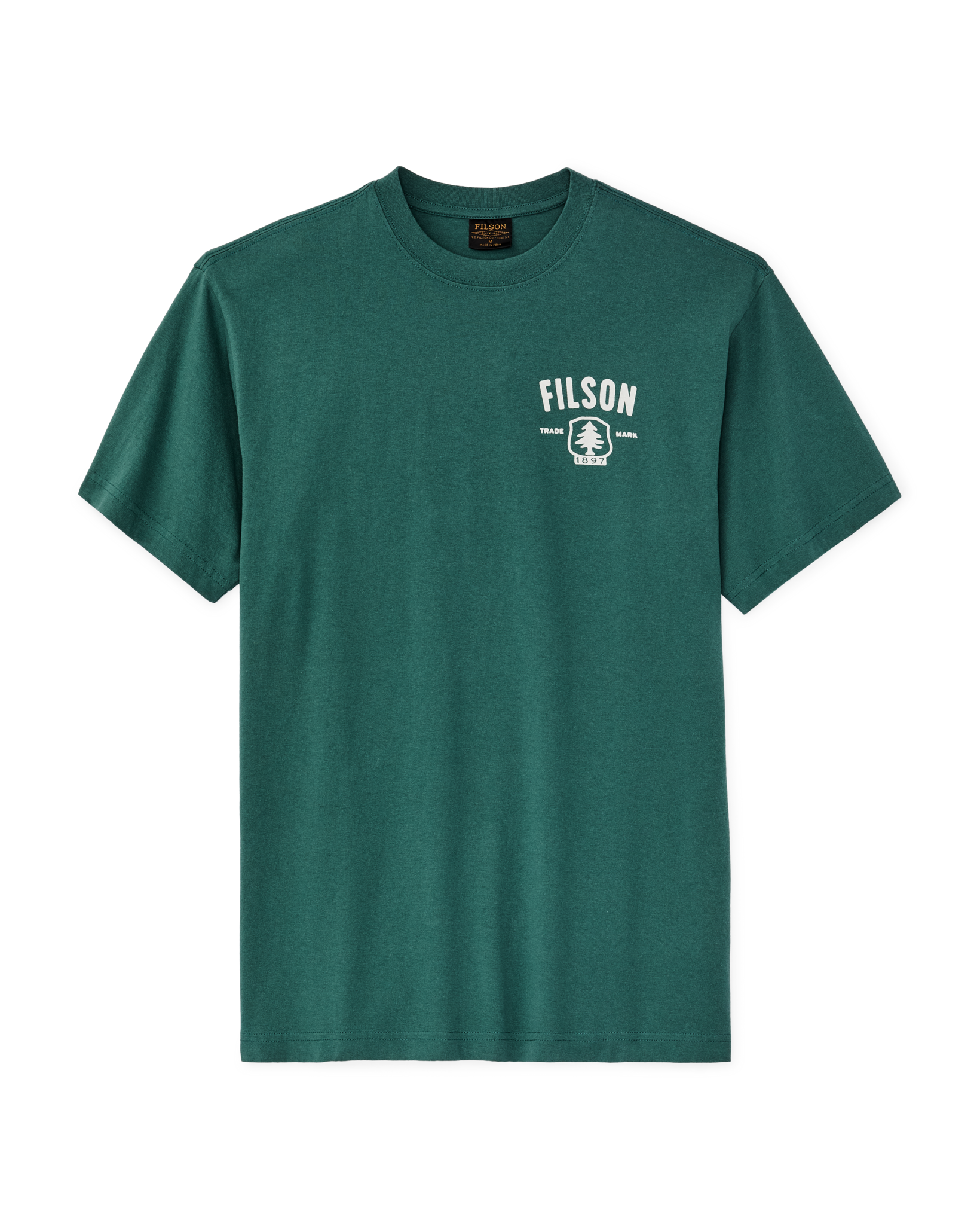 Forestry Graphic T-Shirt - Mallard Green