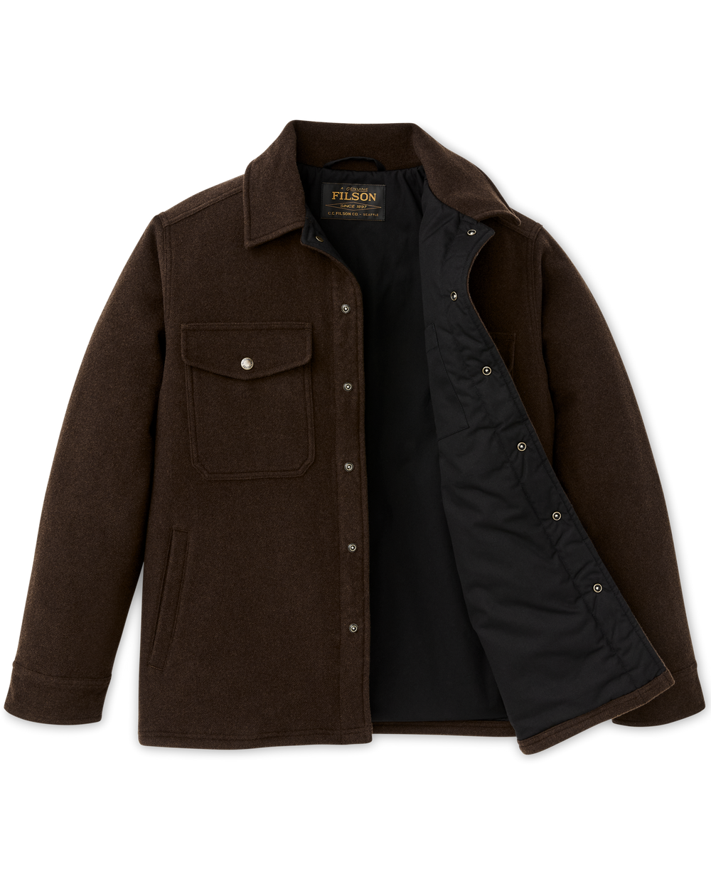 Spokane Insulated Jac-Shirt - Beaver Brown