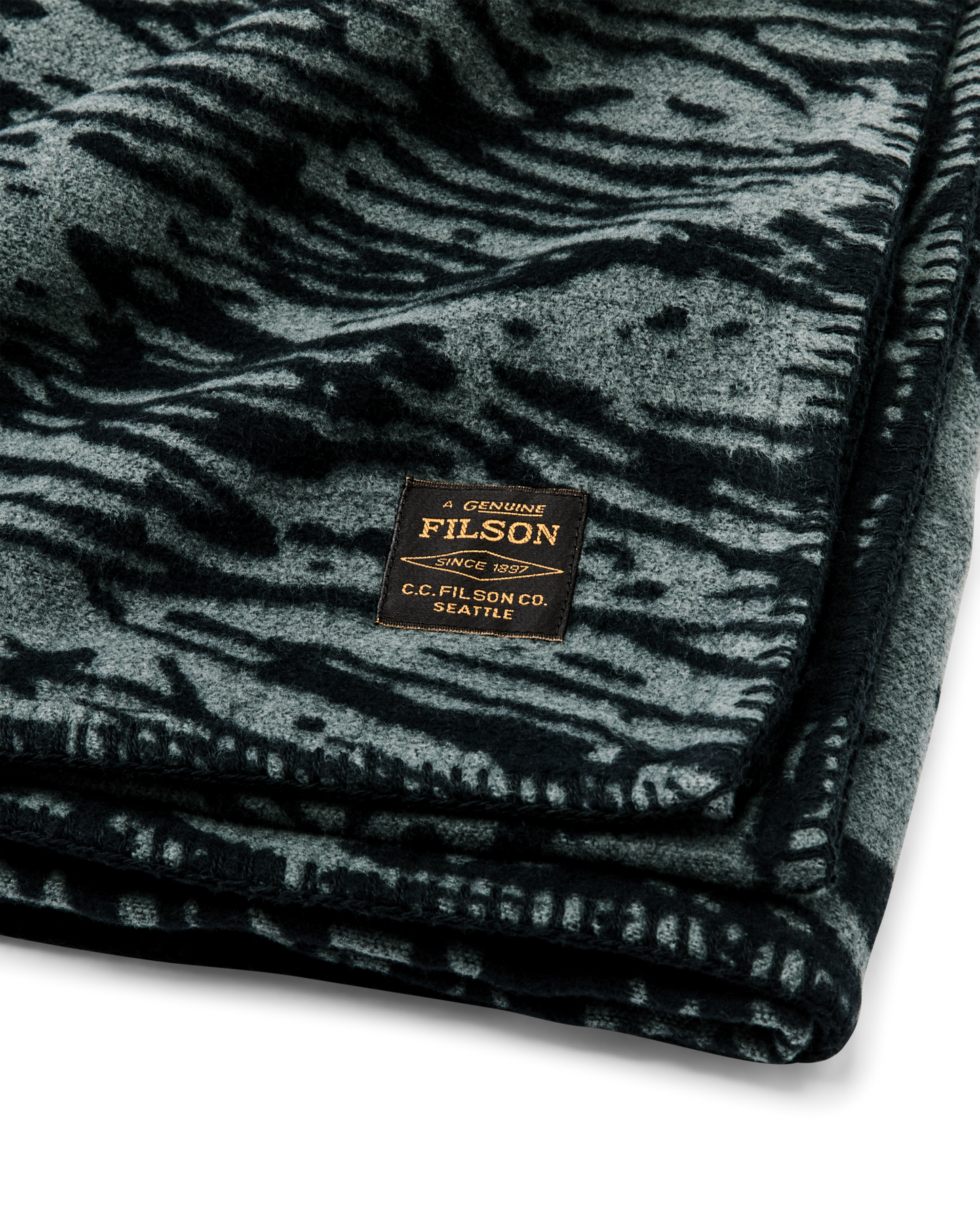 Cotton Blanket - Balsam Green / Marshlands