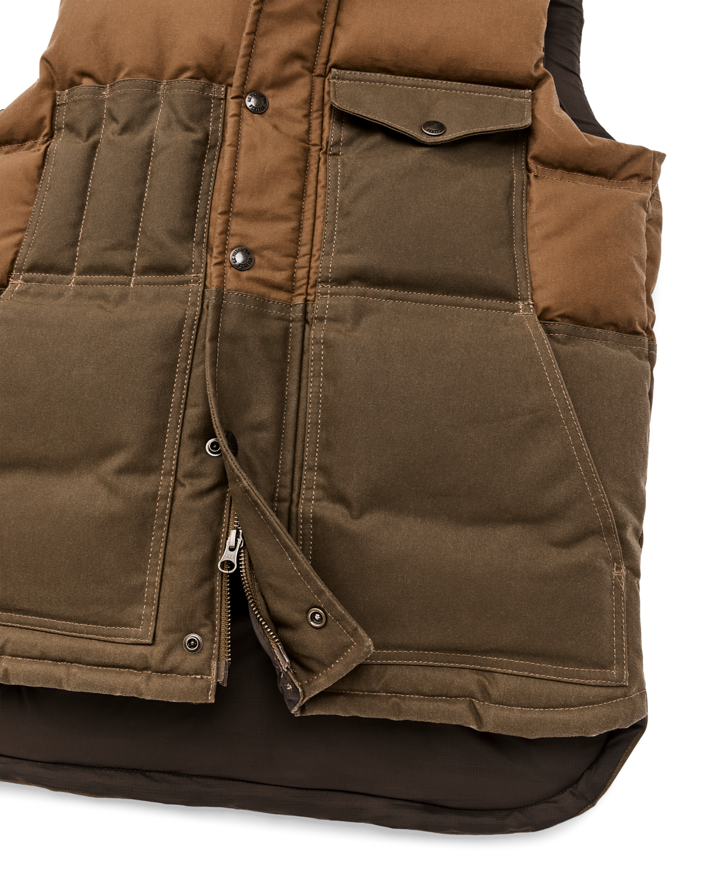 Down Cruiser Vest - Dark Tan
