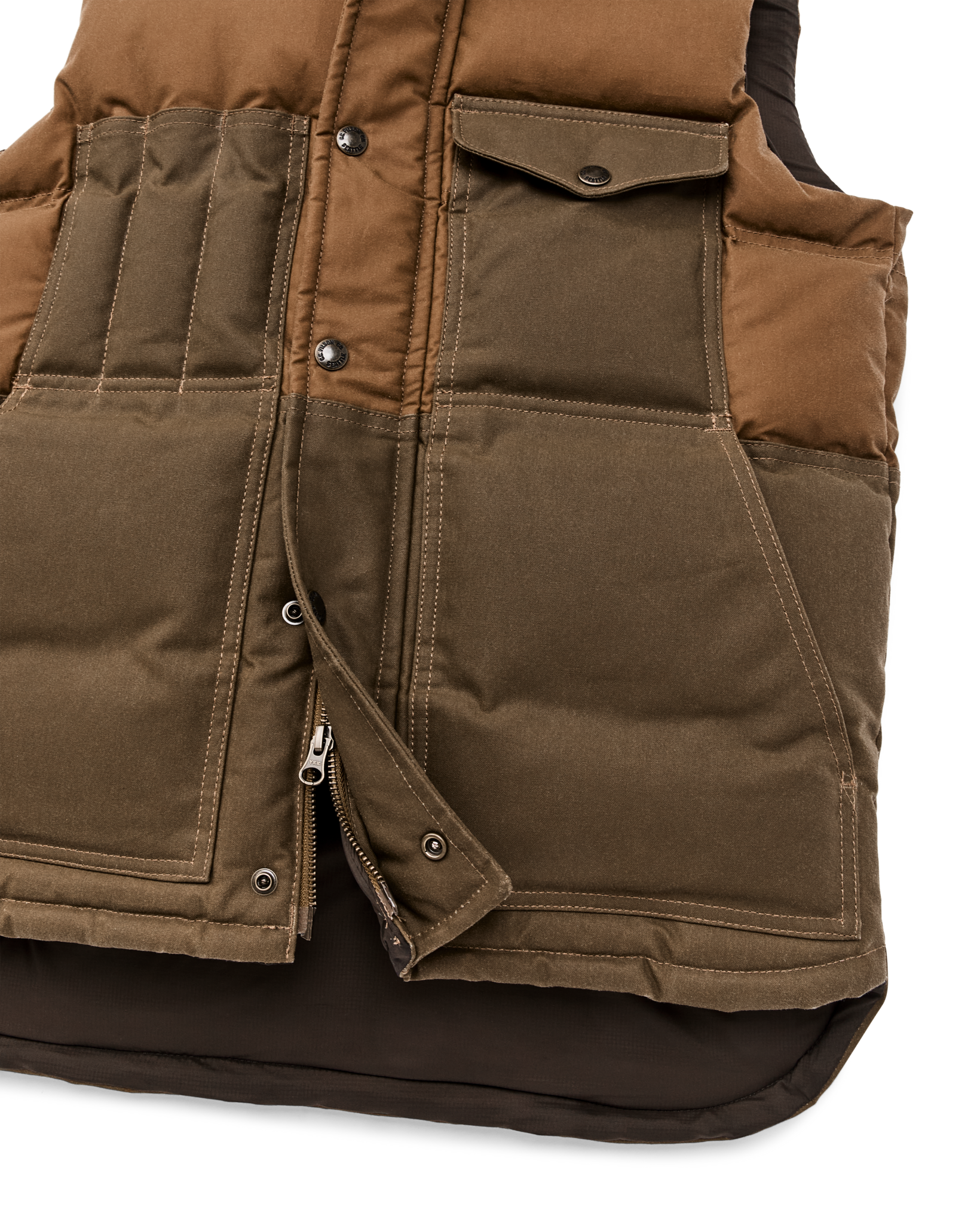Down Cruiser Vest - Dark Tan