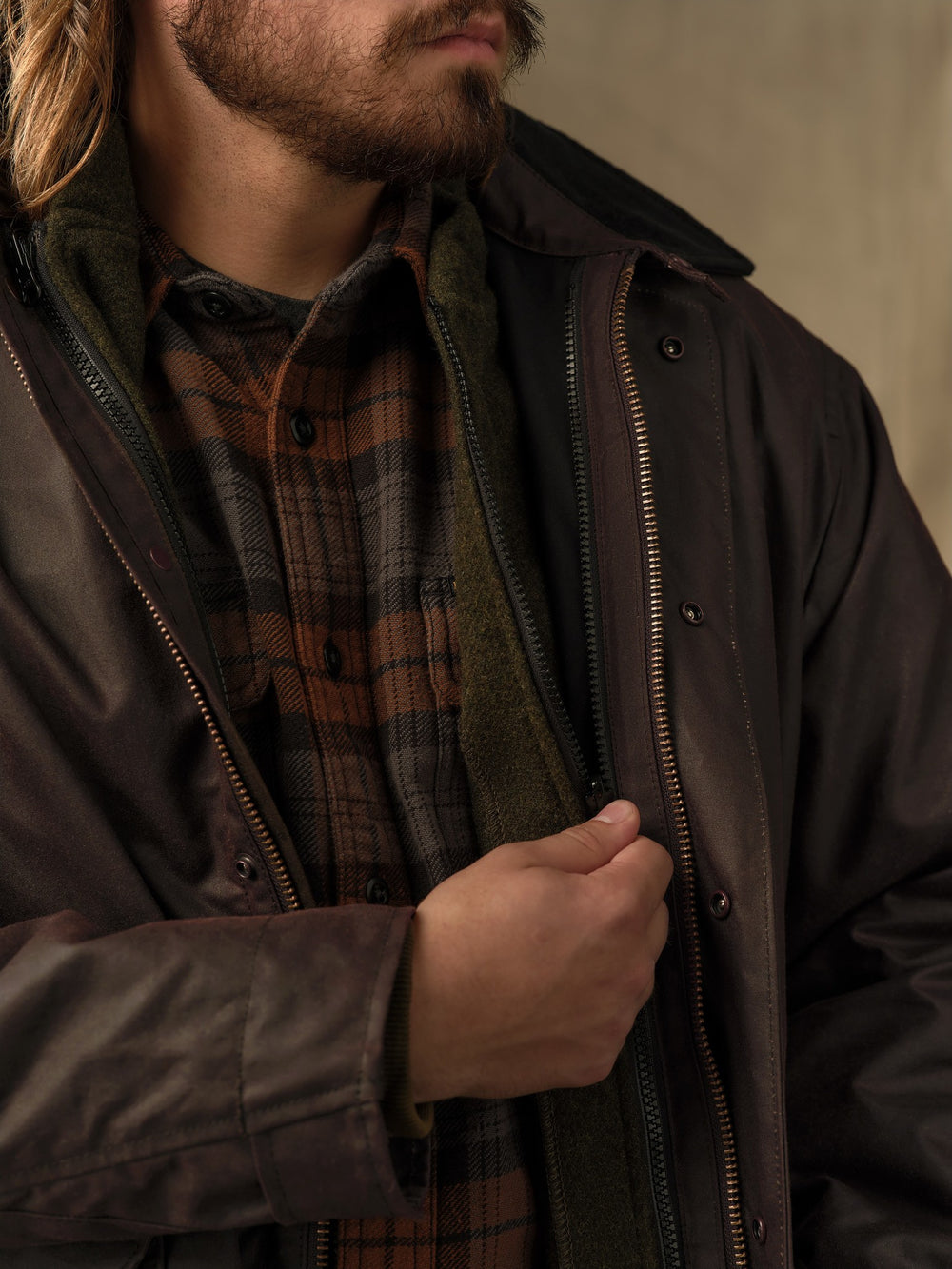 Shelter Cloth Trench Coat - Orca Gray