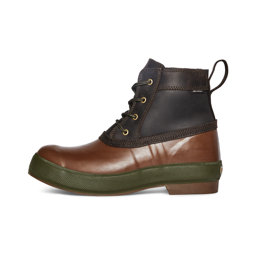 Front-facing image of the Filson Filson X Xtratuf 6" Legacy Lace Boots - Brown