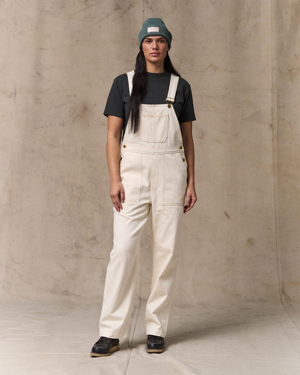 Women's Denim Overalls - Natural Seed