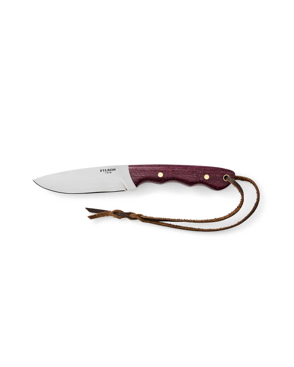 Graycloud Outfitter Knife - Purpleheart Wood