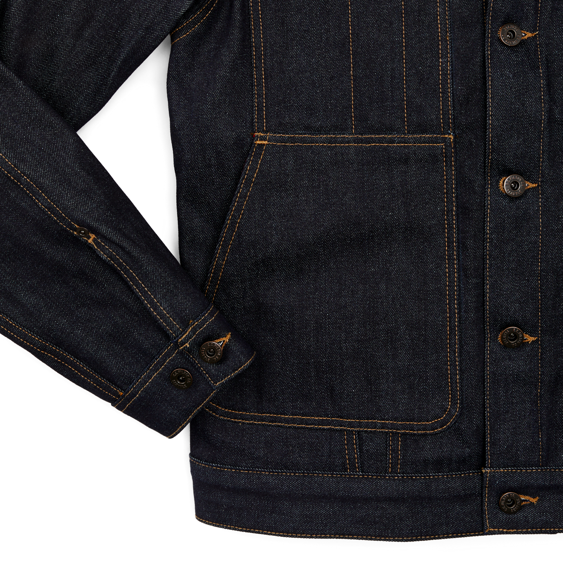 Men's Lined Denim Cruiser Jacket | Filson Men's Lined Denim Cruiser Jacket | Filson