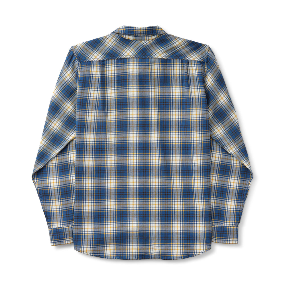 Scout Shirt - Blue/gold/white Plaid